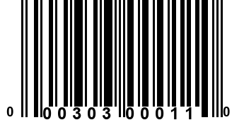 000303000110