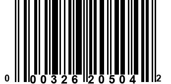 000326205042