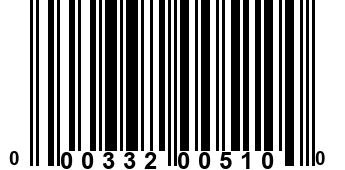 000332005100