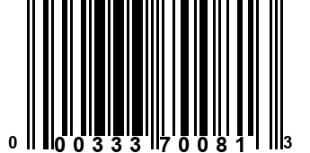 000333700813