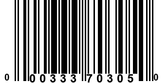 000333703050