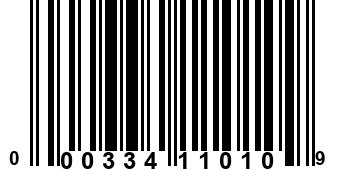 000334110109