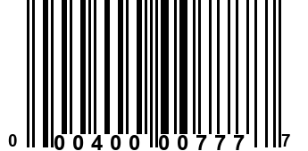 000400007777