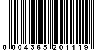 0004365201119