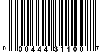 000444311007