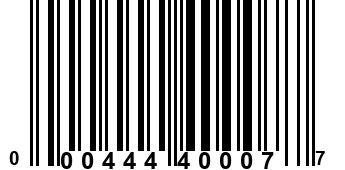 000444400077