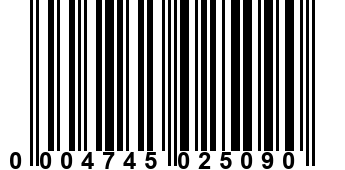 0004745025090