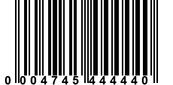 0004745444440