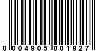 0004905001827