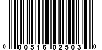 000516025030