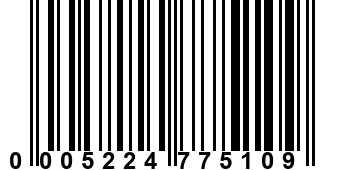 0005224775109