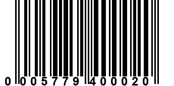 0005779400020