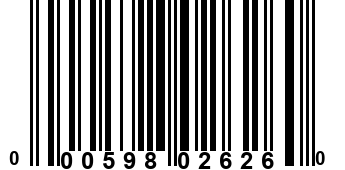 000598026260