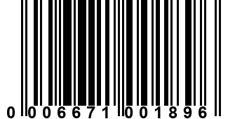 0006671001896