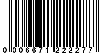 0006671222277