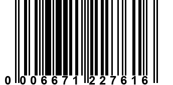 0006671227616