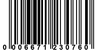 0006671230760