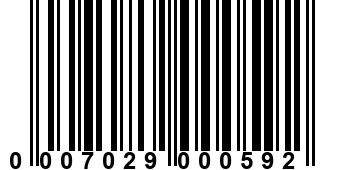 0007029000592