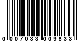 0007033009833