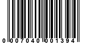 0007040001394