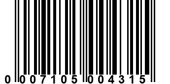 0007105004315