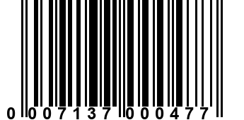 0007137000477