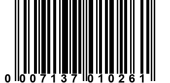 0007137010261