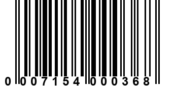 0007154000368