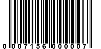 0007156000007