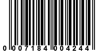 0007184004244