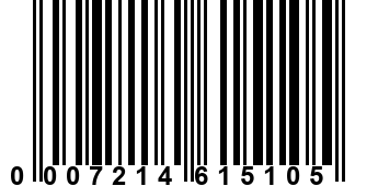 0007214615105