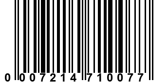 0007214710077