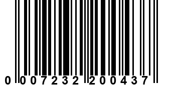 0007232200437