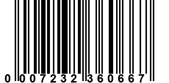 0007232360667