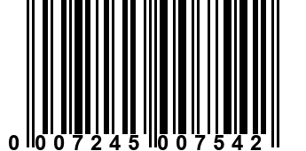 0007245007542