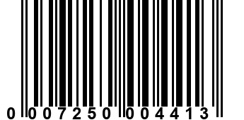 0007250004413