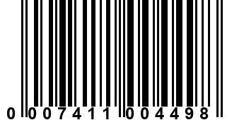 0007411004498