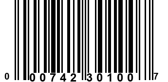 000742301007