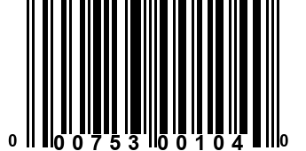 000753001040