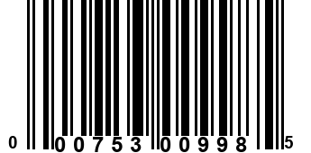 000753009985