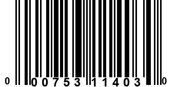 000753114030