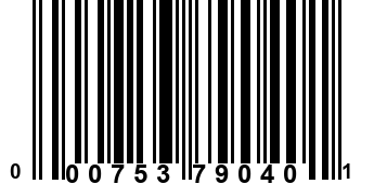 000753790401