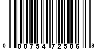 000754725068