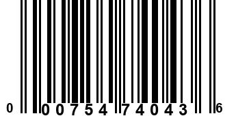 000754740436