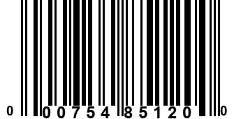 000754851200