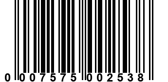 0007575002538