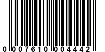 0007610004442