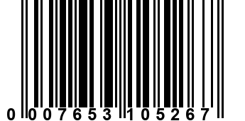 0007653105267