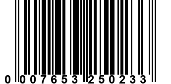 0007653250233