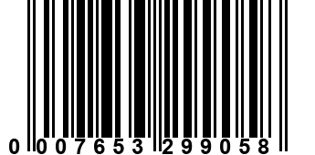 0007653299058